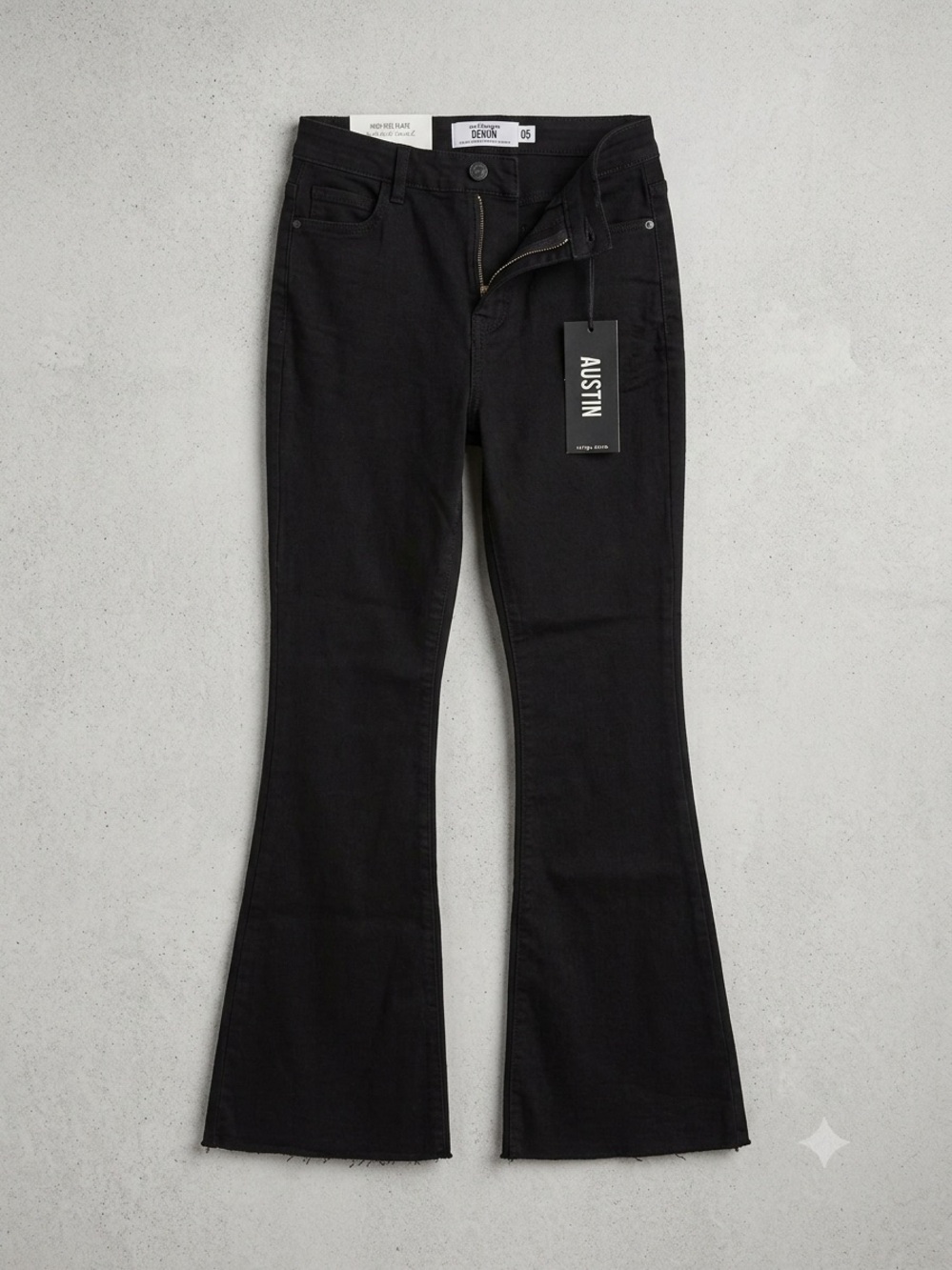 Black Flare Jeans - Women